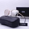 Top Luxury Designerin Sonnenbrillen klassische Männer Frauenbrille Marke Gleiche schwarze Mode große Rahmen Katzen-Auge Absolut dunkel Mijia Path Sonnenbrille Sonnenbrille