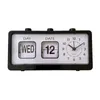 Clocks Accessories Mechanical Alarm Clock Novelty Flip Desktop Digital With Calendar Home Decor Retro Black