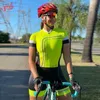Givelo Kafittカップルの服サイクリングトライアスロンスーツサイクリングスキンスーツMaillot Ropa Ciclismo Vicycle Jerseyサイクリングジャンプスーツ240407