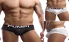 Men039s Touchdown Classic Briefs Pompę oddychającą netto briefy bawełniane kalzoncillos bieliznę seksowne under Black White S M L7559945