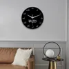 Wandklokken moderne klok niet tikkende ronde decoratieve hangende 12 inch musical