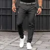 Maza Slim Fit Pants Hip Hop All Seasons Botwą Cool Casual Sports Street Dekoracja zamek prostej nogi 240403