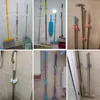 Hooks Self-Adhesive Wall Mounted Mop Holder Broom Hook Toilet Rack Gadgets Storage Hanger Bathroom Kitchen Organizer Multi-Purpose Acc