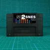 Аксессуары новейший SD2SNES REV X Версия Pro Diy 1200 в 1 Game Cartridge для 16 -битной игровой консоли