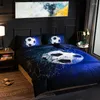 Bedding Sets Quilt Cover Set 3d Printing Two Or Three Piece Home Textile Football Basketball Sports Series 2/3PC
