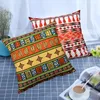 Kissen Retro Bohemian Throw Pillowcase Ethnischer Stil Amerikaner Gemetric Printed Cover Sofa Home Decor 45x45cm