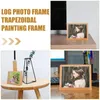 Frames Wood PO Frame Picture Afficher en bois vide Oeuvre bricolage