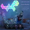 E-sports atmosphere light intelligent graffiti WIFI odd light board quantum light pickup splicing DIY wall lamp triangle lamp