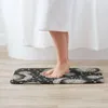 Carpets Retro Retro Bathroom Mat Soleil et Moon Rapis Home Dormat Living Room Carpet Balcon