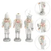 Figurines décoratines Noisette marionnette soldat créatif poupée en bois pendent maincraft vintage cadeau ornement de Noël année décoration de maison