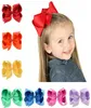 46 Inch Baby Girl Children hairs bow boutique Grosgrain ribbon clip hairbow Large Bowknot Pinwheel Hairpins Hair Accessories deco1615370