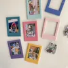 Frames Frame de PO magnétique coloré Idol Pocard Stand Kpop Affichage Disqueur Décoration de bureau de chambre