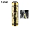 Shavers Kemei T8 Mini Electric Shaver Men Vintage Buddha Head Rotary Beard Razor Typec USB Rechargeable Small Portable Shaving Machine