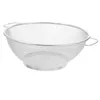 Mugs Colander Rice Strainer Bowl Fine Mesh Stainless Steel Fried Washer Basket Wire Rinser