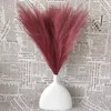 Decoratieve bloemen 55 cm Pampas Grass Bouquet voor bruiloftdecoratie Fake Vase Home Artificial Reed