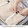 Sacs de rangement Organisateurs de bagages de voyage Sac de cosmétique étanche à grande capacité pour sous-vêtements de soutien-gorge de lingerie