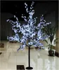 LED Cherry Blossom Tree Lamp 15182025 Meter High Simulation Natural Trunk Wedding Decoration Lighting Garden Decoration6624727