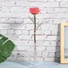 Płyty dekoracyjne przezroczyste prostokątne baza kwiatów róży podstawa akrylowa stojak na dekorację pokoju domowy ornament