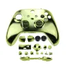 Tillbehör Fall Anpassad krompläteringsersättning Housing Shell Case Full Set Compatible med Xbox Series S X Controllers Dropship