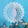 Decorative Figurines 10 Inches Sublimation Wind Spinner Blanks 3D DIY Sculpture Hanging Decor For Window Indoor Outdoor Yard Garden