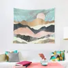 Tapices Pink Mountains Tapestry Cosas para decorar la decoración de la habitación Estilo coreano