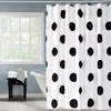 Rideaux de douche décor de rideau géométrique nordique sonneries longues simples tissu tissu rideaux de douche accessoires domestiques