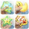 Bath Toys Baby Toy Swimming Badrum Mini Bath Book For Kidearly Learning Letters Numbers Waterproof Books Education Toys for Babies 240413