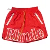 Designer Mens Rhude Shorts Men Set Tracksuit Pants Loose and Comfort Fashion Be Popular 2024 New Designer Summer Mens Shorts 270