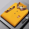 New Men Stylist Polo Shirt Luxury Italian Men's Paray Label Clothing Short Summer Fashion Fashion Shirt Sleeve T-Shirt Asian Size M-5XL