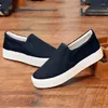 Lässige Schuhe Canvas 2024 Mode Applizes Slipony Women Footwear Height erhöhen Mädchen weibliche Komfort Slipon 896