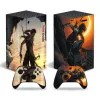 ملصقات ملصقات Skox Series X للجلد لسلسلة Xbox Series X PVC للجلود Xbox Series X Vinyl Sticker لملصق Skin XSX