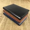 Notebooks Multifunction Pocket Notebook Planner A7 Mini Small Notepad Portable Note Nook Leather Cover Business Office Stationery