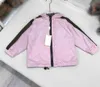 Manteau de bébé populaire double face utilise des vestes garçons kid des vêtements de créateur taille 100-160 cm filles à capuche swear 24april