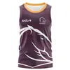 2024 Nieuwe Brisbane Broncos Home Away Inheems Anzac Heritage Singlet Rugby Mouweless Shirt Men Sport Training Vest Sportwear Outdoor Sweatshirts T-shirts FW24