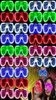 Autre fête des fêtes fournitures maximales Fun LED LEGLES LEGUES LEVOIRES LEVOIRES PLASTES PLASTIQUES NUDES CLUSIONS GLOW DANS LES Sticks Dark Sticks Sunglasses 1028974