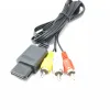 Cables 20pcs N64 AV Cable NGC AV Cable Super SNES Cable multipropósito AV 1.8M N64 Cable AV de tres filas