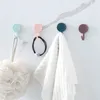 Hooks 10 Pcs Small Wall Seamless Self Adhesive Sticky Kitchen Bathroom Nail-Free Hanger Sucker Hanging Buckle