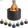 Luftbefeuchter Duftlampen H9 Fernbedienung USB -Luftbefeuchter Aroma Diffusor Ultraschall Lagerfeuer Flammen leichte Heimöl -Duft -Parfümmaschine