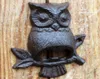 4 Pieces Cast Iron Owl Bottle Opener Wall Mount Beer Opener Cabin Lodge Decor Home Bar Pub Club Soda Vintage Antique Style Animal 7577901