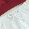 Pantaloni set di vestiti autunnali per ragazzi per bambini abiti natalizi a maniche lunghe top e pantaloni da cofano