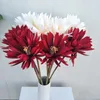 Flores decorativas 5 PCs Epifania artificial para casas de casamentos Jardim de Natal Simulação Flor Flor Sala de Páscoa Mesa Central Pieces