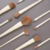 Makeup Brushes 10st Premium Set Eye Shadow Foundation Women Cosmetic Powder Blush Blending Beauty Make Up Tool