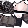 Sweatshirts Plus Size Bra Women E Cup Sensual Lingeire Sexy Lace Underwire Thin Cup Brassiere Anti Droop Push Up Lace Bra Dropshipping