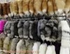 40cm16quot long Real Fox Fur Tail Keychian Cosplay Toys Téléphone Sac à main