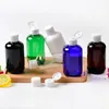 Förvaringsflaskor 200 st påfyllningsbara tomma med flip cap 200 ml stor kosmetisk klar husdjur plastflaska schampo lotion grädde hudvård