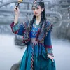 Stage Draag Hanfu Women's Exotic Hani Ethnic Spring en Autumn Ancient Costume Dai Clothing