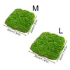 Fleurs décoratives Artificial Moss Lawn tapis fausses plantes vertes Faux Grass pour la maison DIY MINI MICRO Micro Landscape Decoration