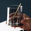 Verres à vin yomdid Creative Glass Cup European Water Juice Tea Whisky Practical Coffee Mug Brinking Kitchen Drinkware