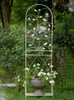 Decorative Plates Balcony Flower Stand Chinese Rose Clematis Climbing Bracket Courtyard Garden Jardiniere Lattice