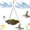 Other Bird Supplies Hangable Feeders Waterproof Outdoor Hummingbird Feeding Station Y5GB